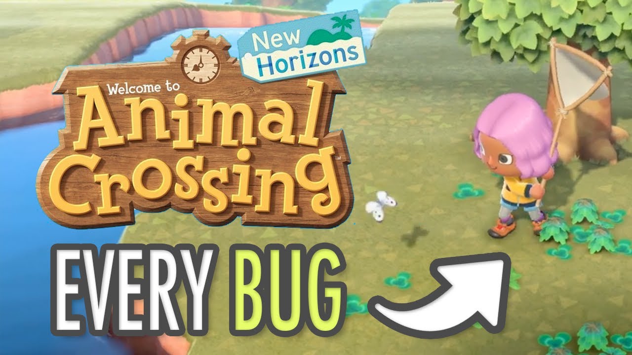 Bugs Animal Crossing New Horizons