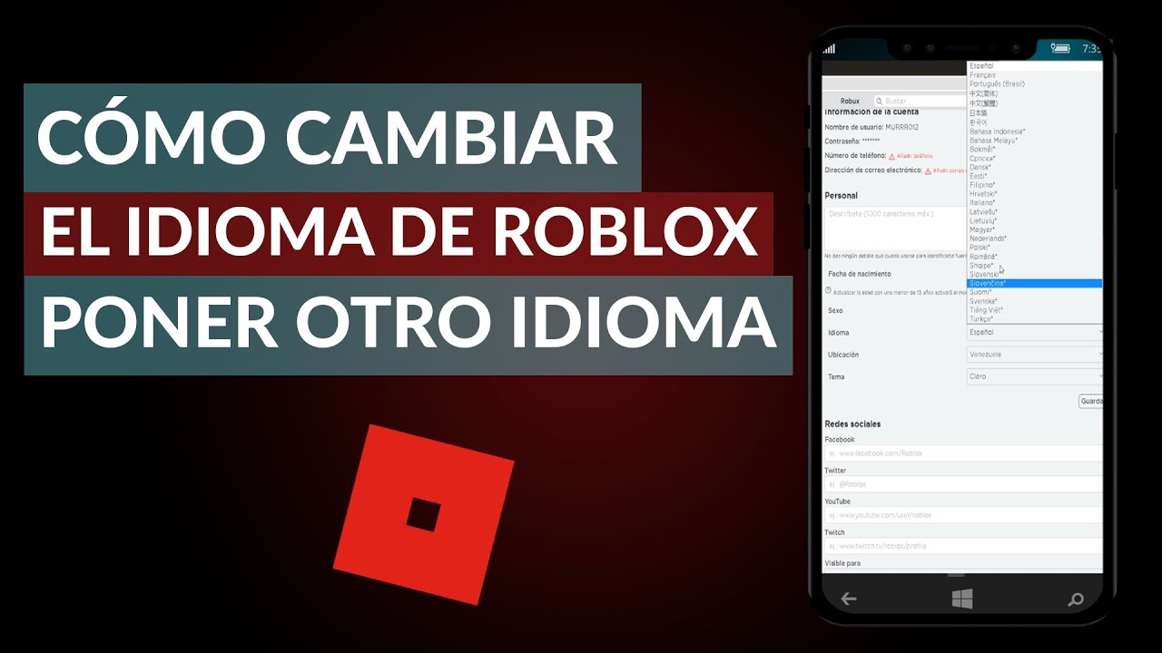 Roblox: como mudar o idioma da sua conta? – Blog TucanoWeb
