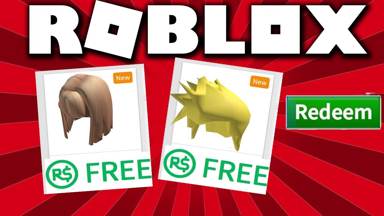 Cara mendapat kan item hair gratis-! #roblox