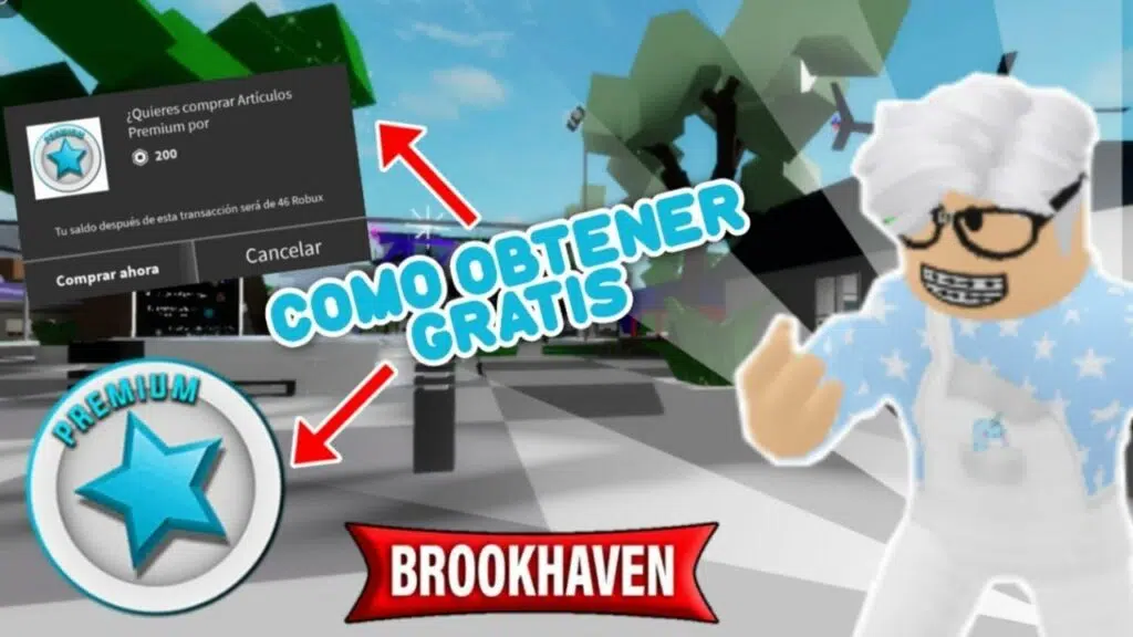 itens grátis no Rôblox #roblox #brookhaven #robloxtiktok #robloxx ##ro