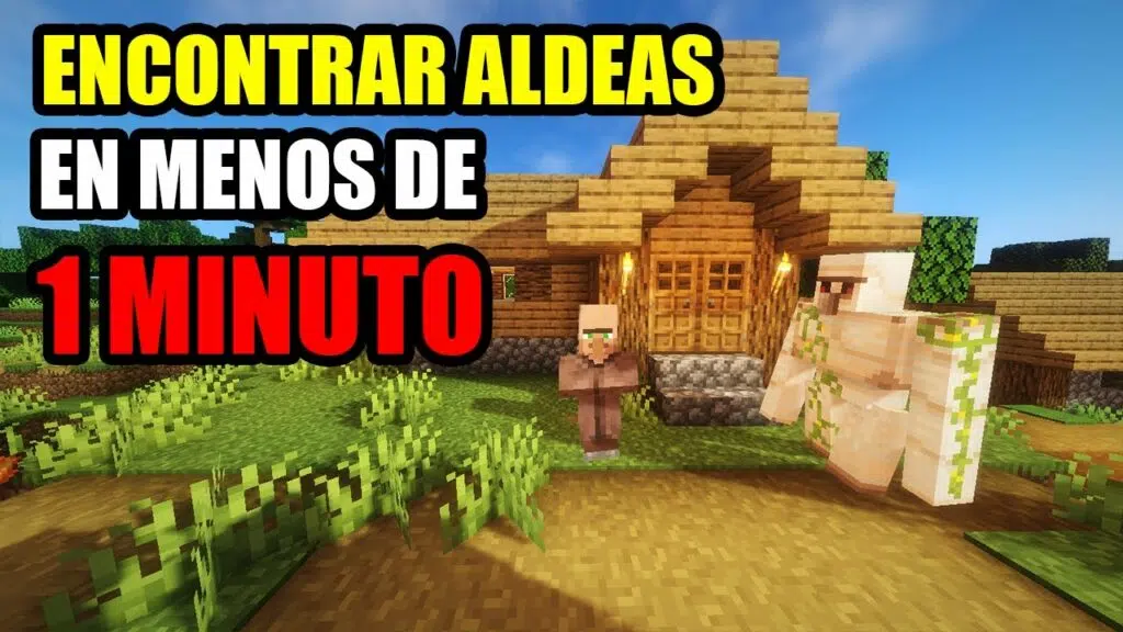 Comandos de Minecraft para Encontrar aldeas