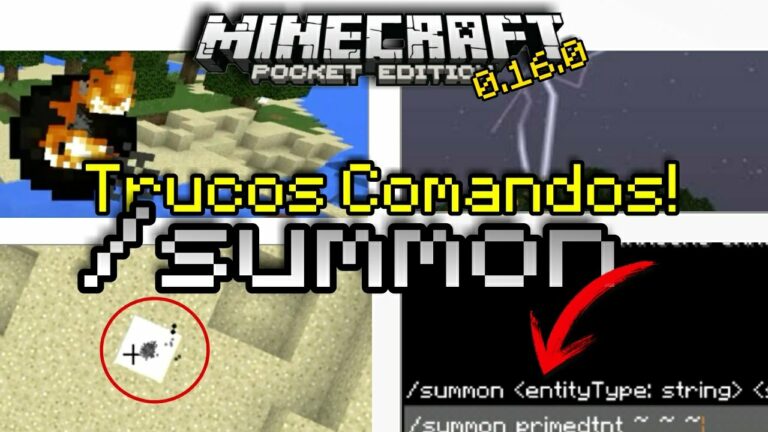 Comandos de Summon Minecraft