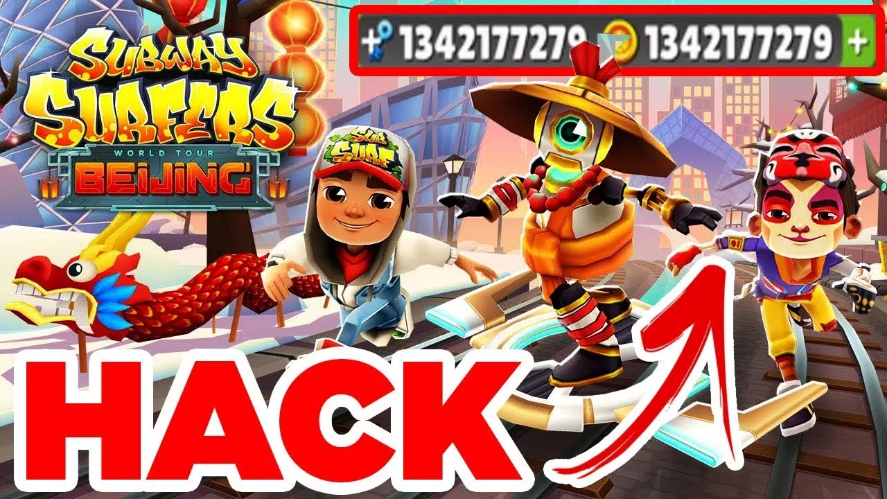 Subway Surfers Beijing [New Record] Highscore [GAMEPLAY] poki.com