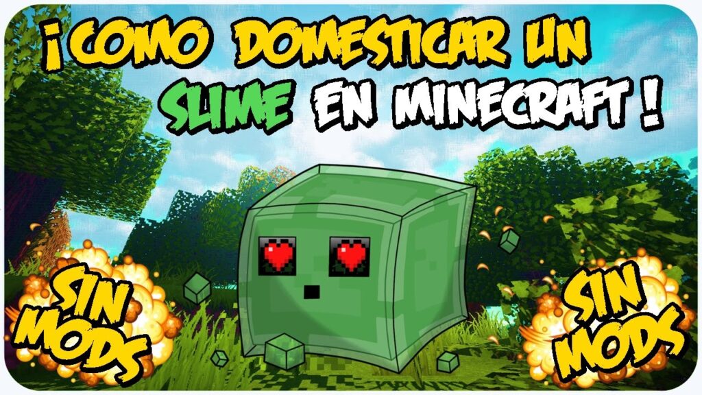 Como Domesticar un Slime en Minecraft