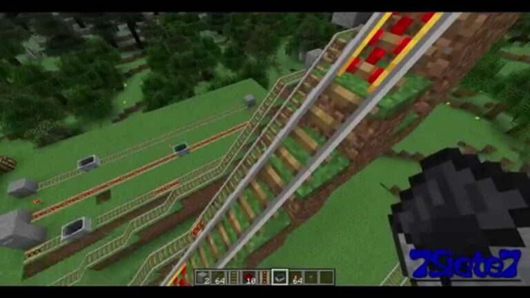 Como Hacer un Rail en Minecraft