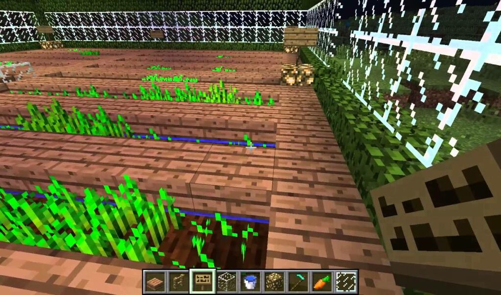 Como Hacer una Huerta en Minecraft 1 Como Hacer una Huerta en Minecraft