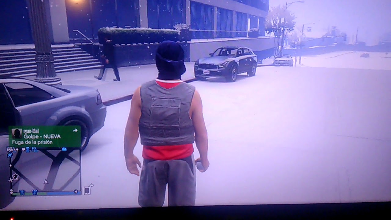 Como agarrar bolas de nieve en GTA V