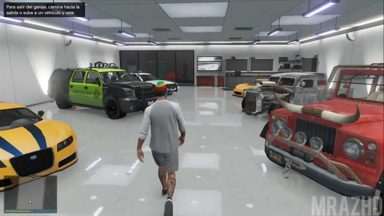 Como segurar um carro em GTA 5