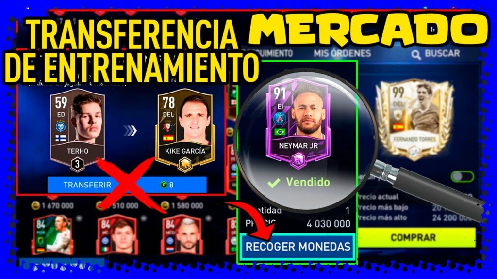 Como conseguir el mercado en FIFA Mobile