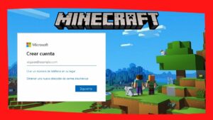 Como crear una cuenta de Minecraft