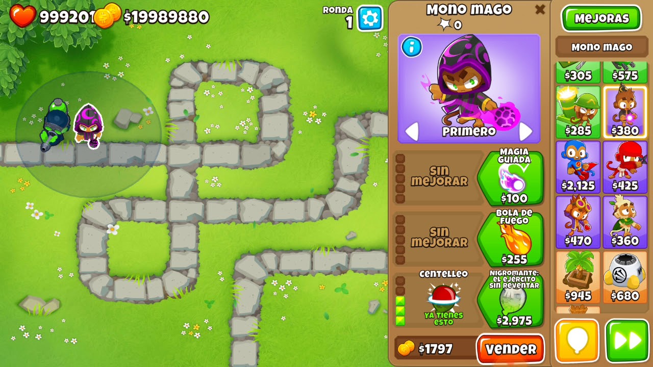 Como crear una cuenta en Bloons td 6