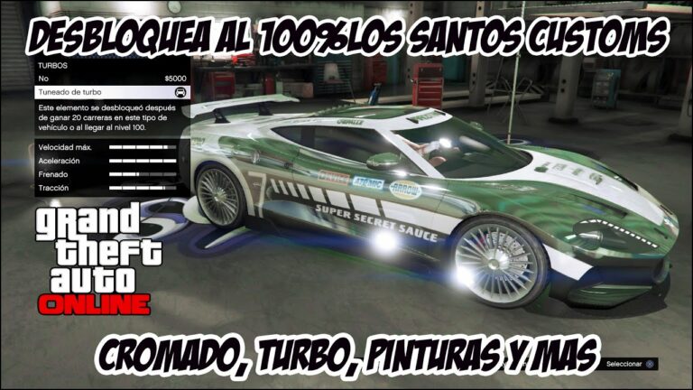 Como desbloquear todo en Los Santos Custom GTA V online