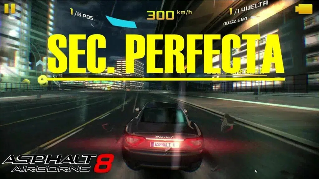 Como hacer una sección perfecta en Asphalt 9