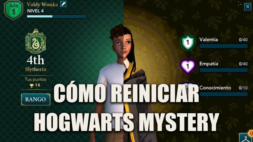 Como reiniciar Harry Potter Hogwarts Mystery sin facebook