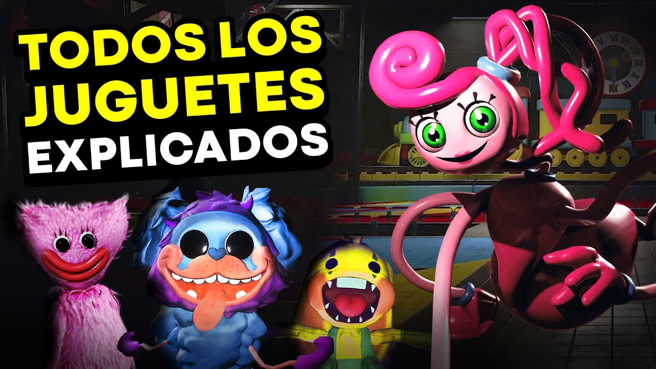 Como se llaman los personajes de Poppy Playtime