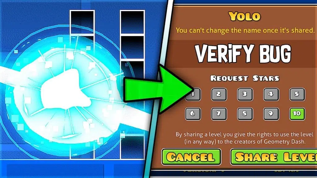 Como subir un nivel de Geometry Dash sin verificarlo