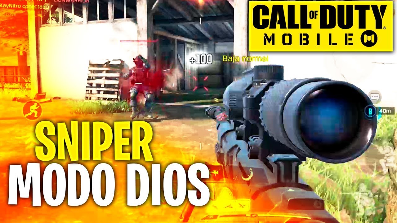 Como usar el Sniper en Call of Duty Mobile