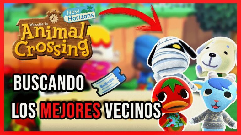 Cómo Buscar Vecinos en Animal Crossing: New Horizons