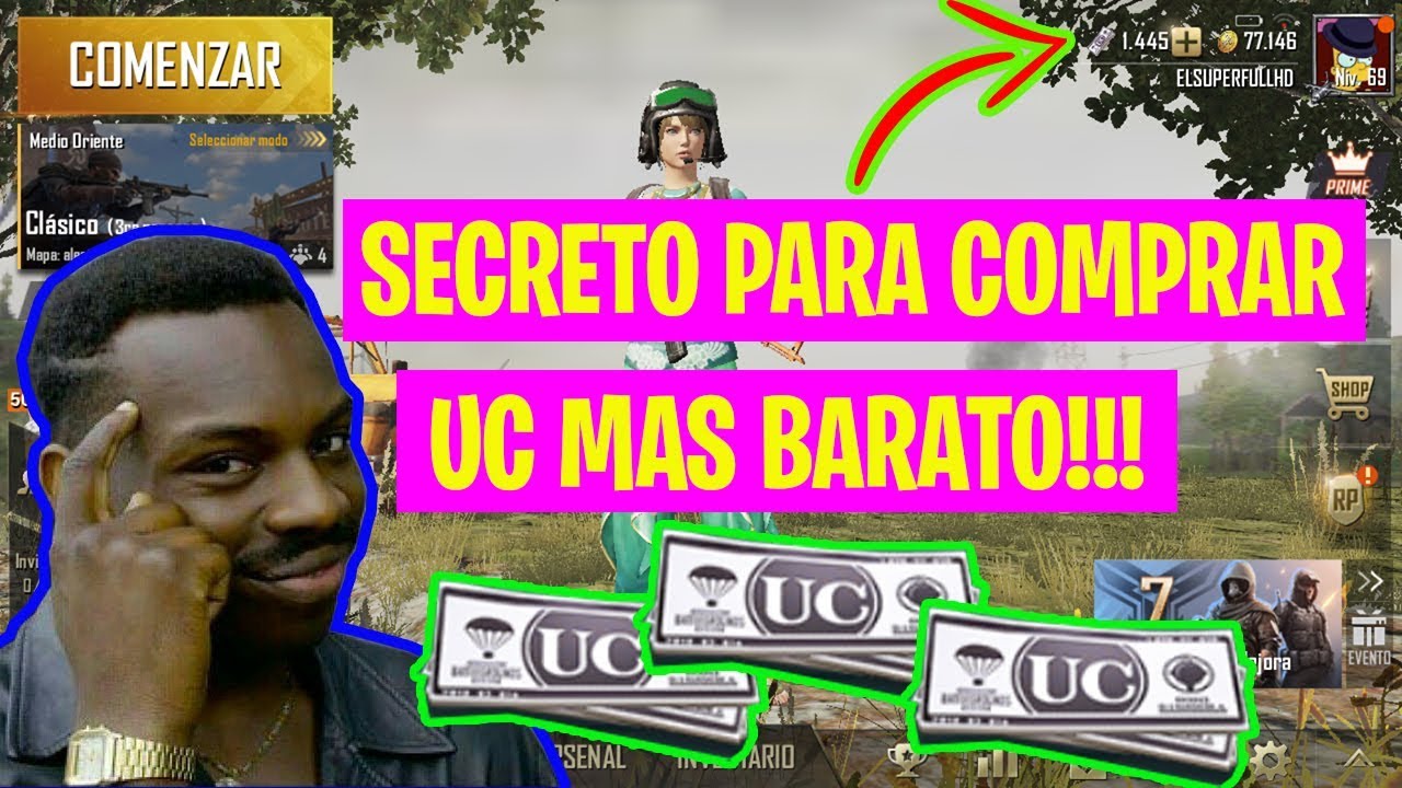 Cómo Comprar UC en PubG Mobile Argentina