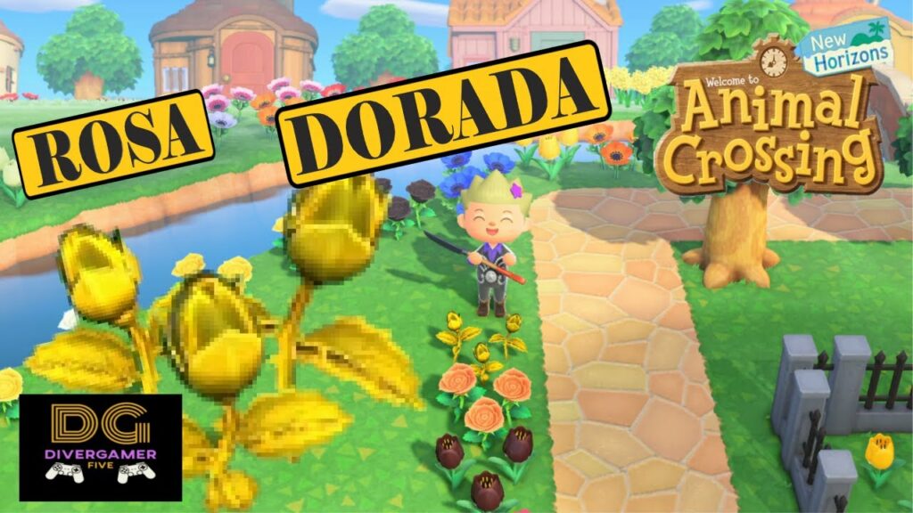 Cómo Conseguir Flores Doradas en Animal Crossing Rosas