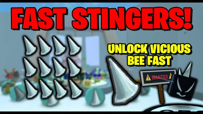Cómo Conseguir Stingers en Bee Swarm Simulator