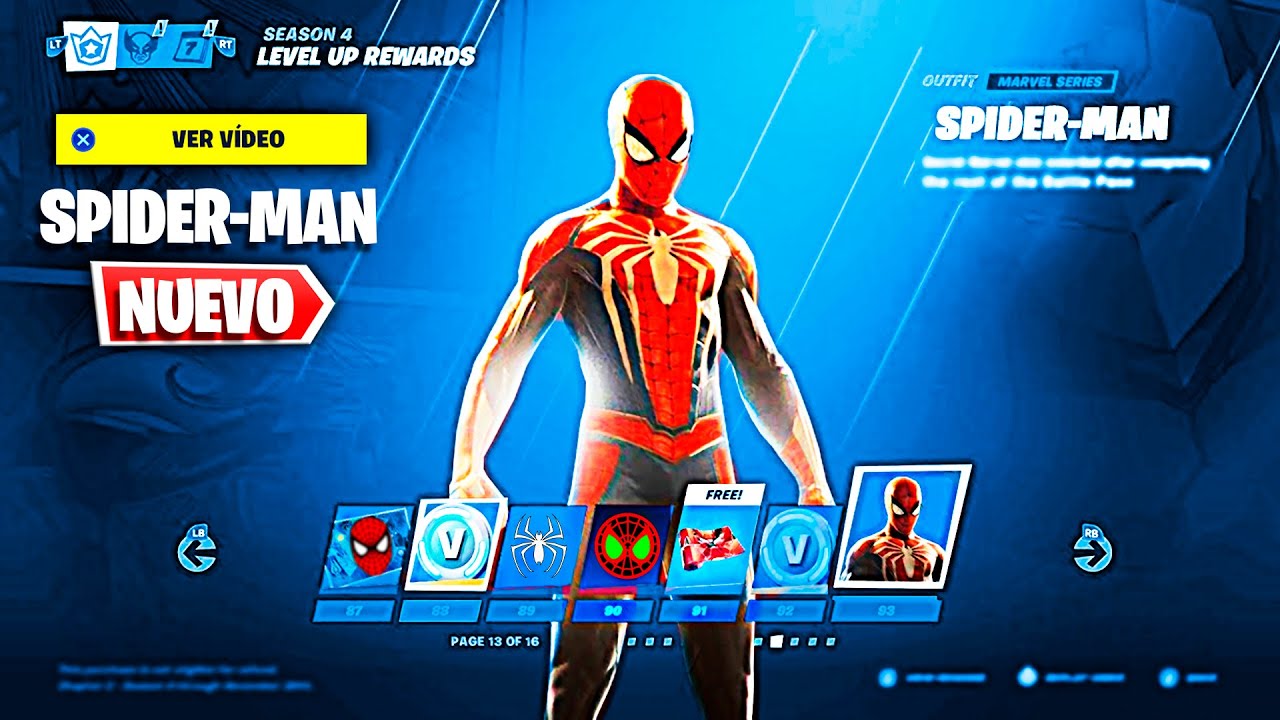 Cómo Conseguir a Spiderman en Fortnite gratis