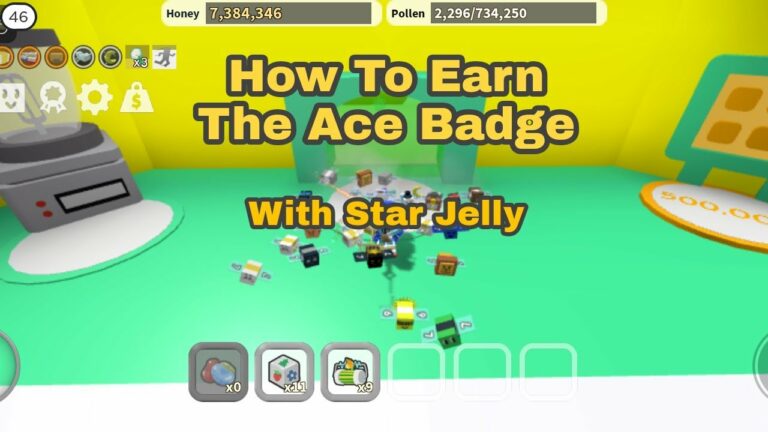 Cómo Conseguir el Ace badge en Bee Swarm Simulator