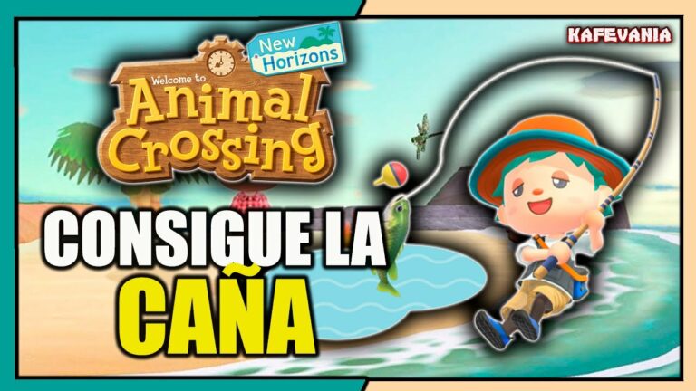 Cómo Conseguir la Caña de Pescar de oro en Animal Crossing