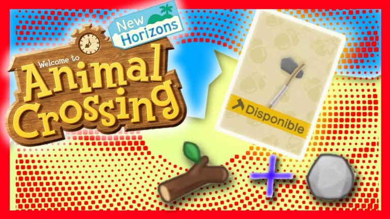 Cómo Conseguir la Receta Hacha Endeble Animal Crossing
