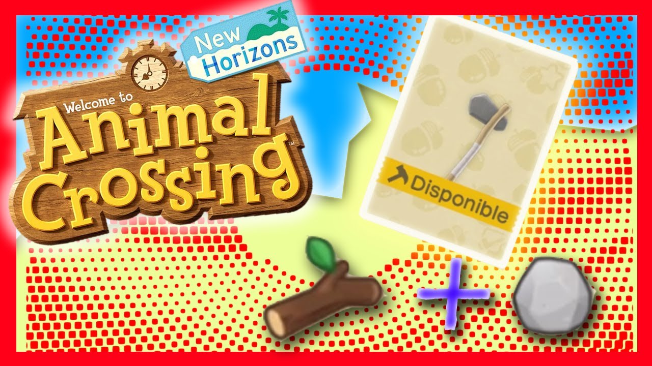 Cómo Conseguir la Receta Hacha Endeble Animal Crossing