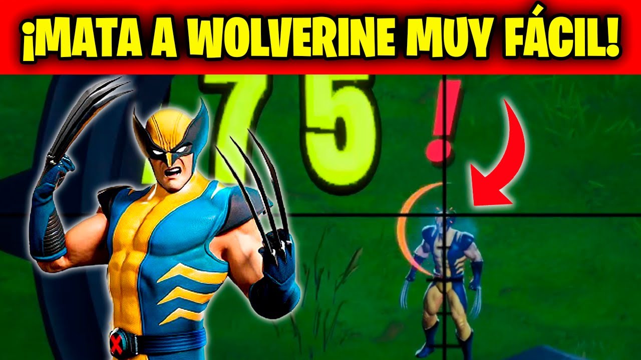 Cómo Eliminar a Wolverine en Fortnite