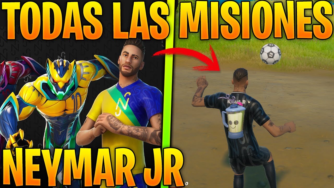 Cómo Hacer las Misiones de Neymar Fortnite