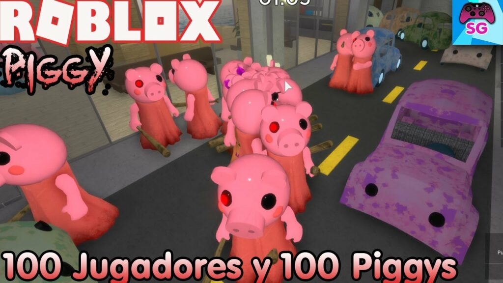 Cómo Jugar Piggy con 100 Jugadores