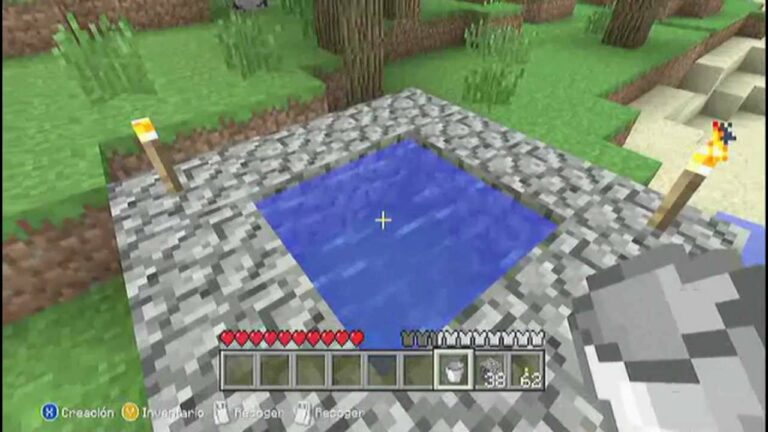 Cómo Recoger el Agua en Minecraft