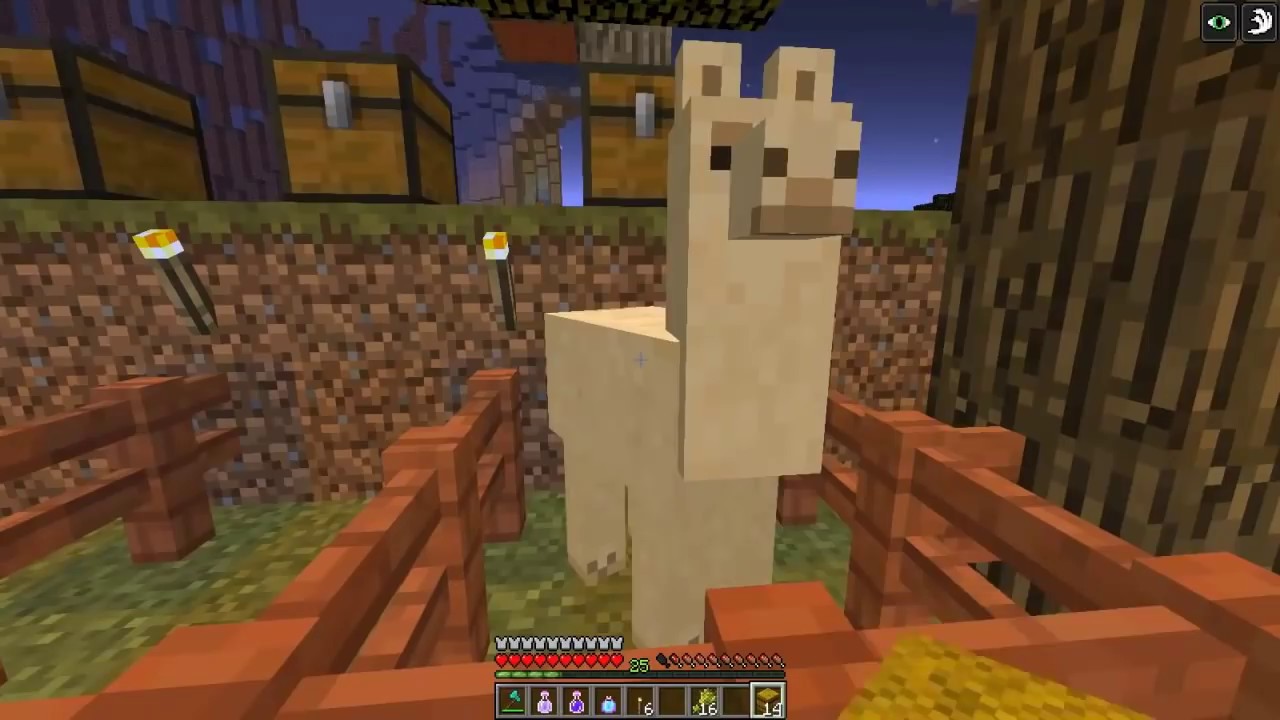 Cómo Reproducir Llamas en Minecraft