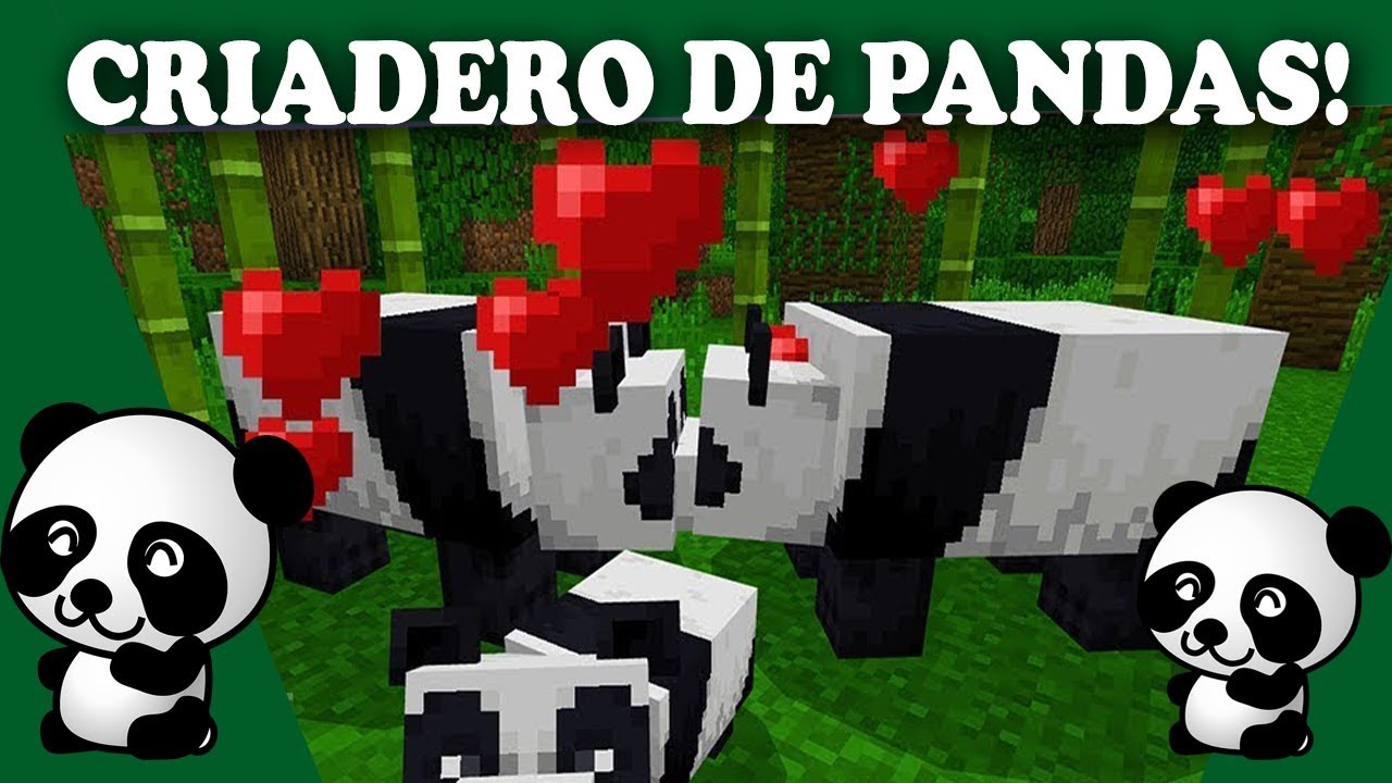 Cómo Reproducir Pandas en Minecraft