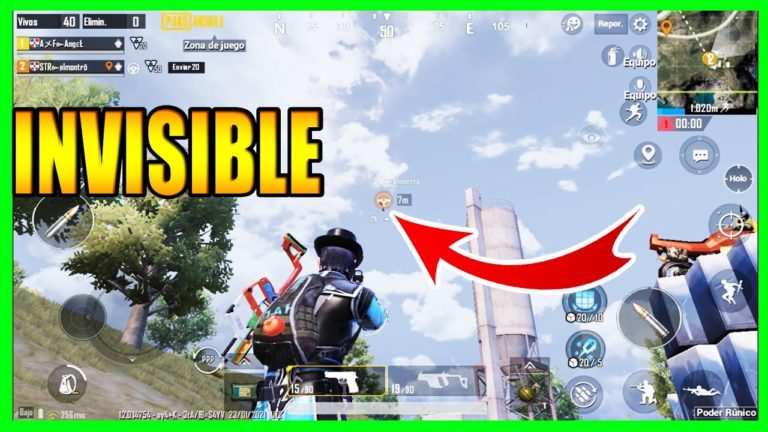 Cómo Ser Invisible en PubG Mobile