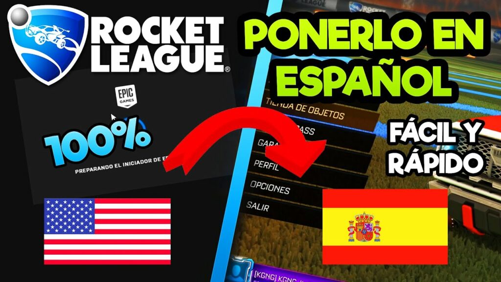 Cómo cambiar el idioma en Rocket League