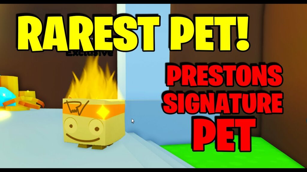 Cómo conocer a Preston en Pet Simulator X
