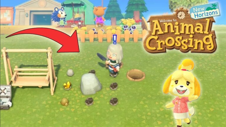 Cómo conseguir más pepitas de hierro Animal Crossing