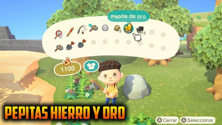 Cómo Conseguir Oro en Animal Crossing New Horizons
