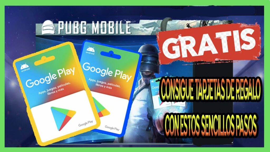 Cómo usar la Tarjeta de Google Play en PubG Mobile