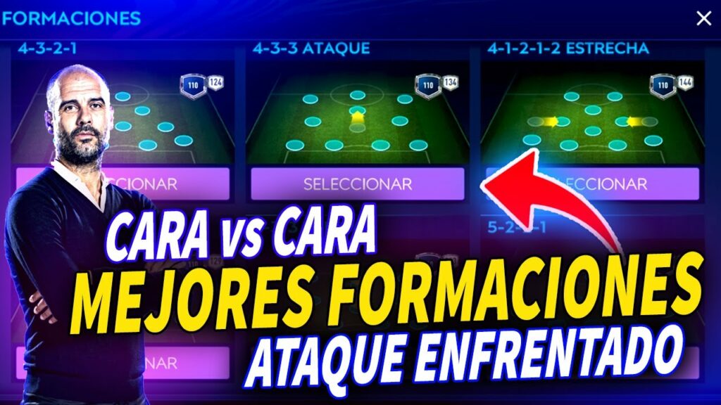 Cuál es la Mejor Formación de FIFA Mobile