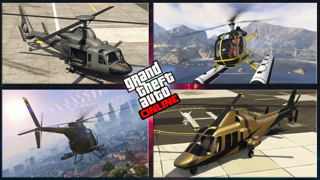 Cual es el helicóptero mas rápido de GTA V online
