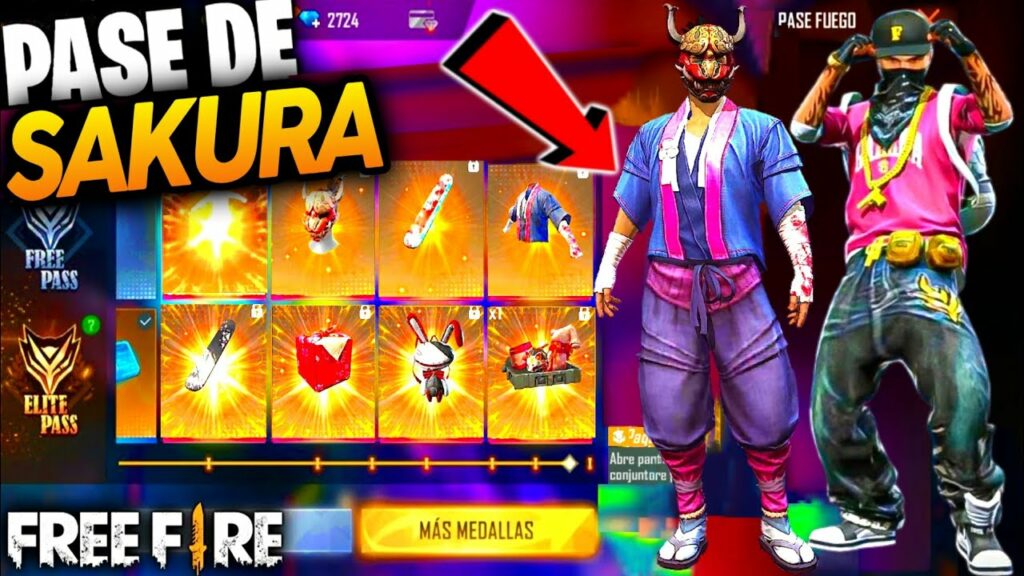 Cual fue el primer pase elite de Free Fire