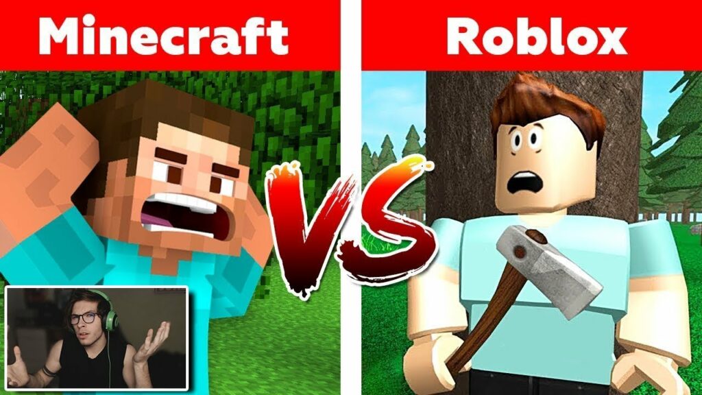 Cuál es mejor juego Roblox o Minecraft
