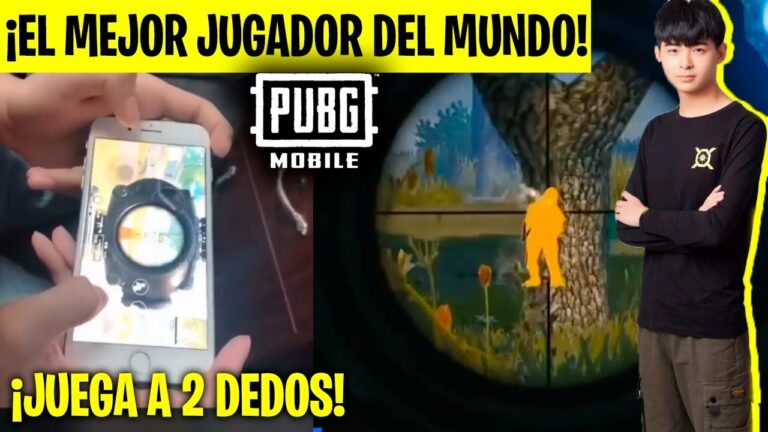 El Mejor Jugador del Mundo de PubG Mobile