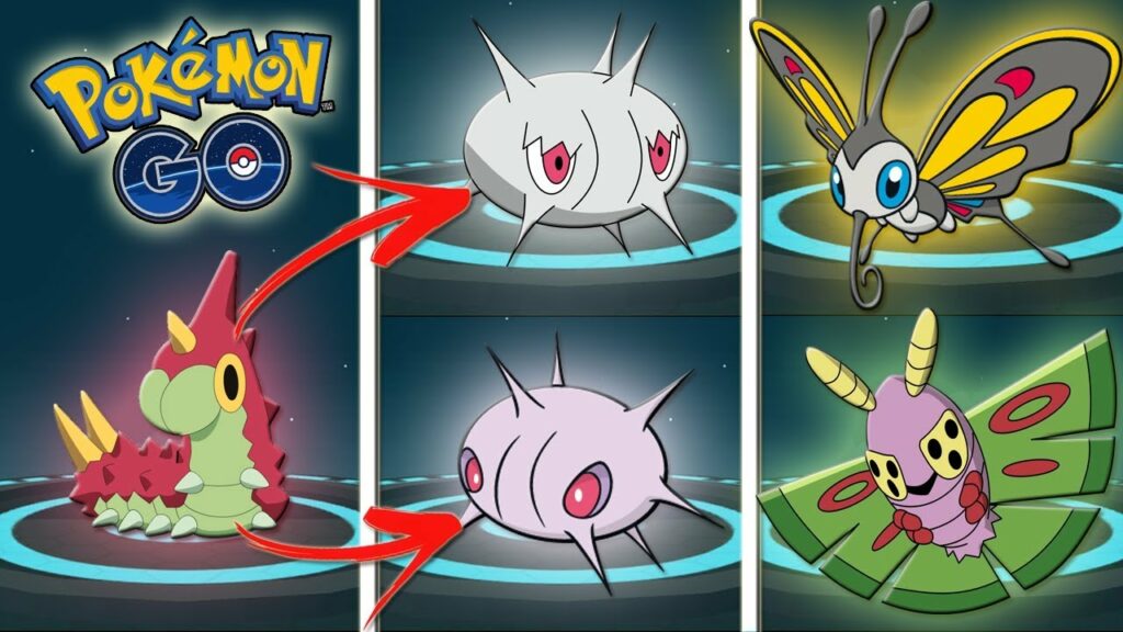 Evoluciones de Wurmple Pokémon Go