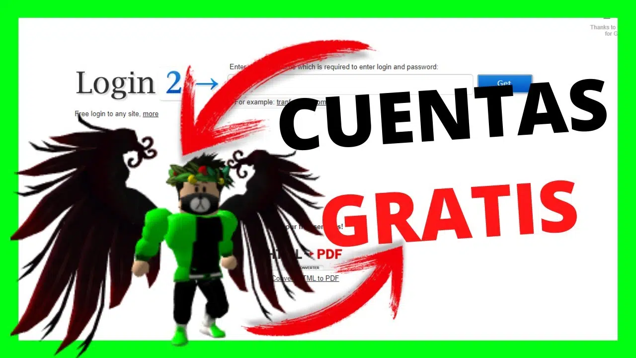 contas com robux gratis