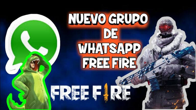 Grupos de Whatsapp de Youtubers Free Fire